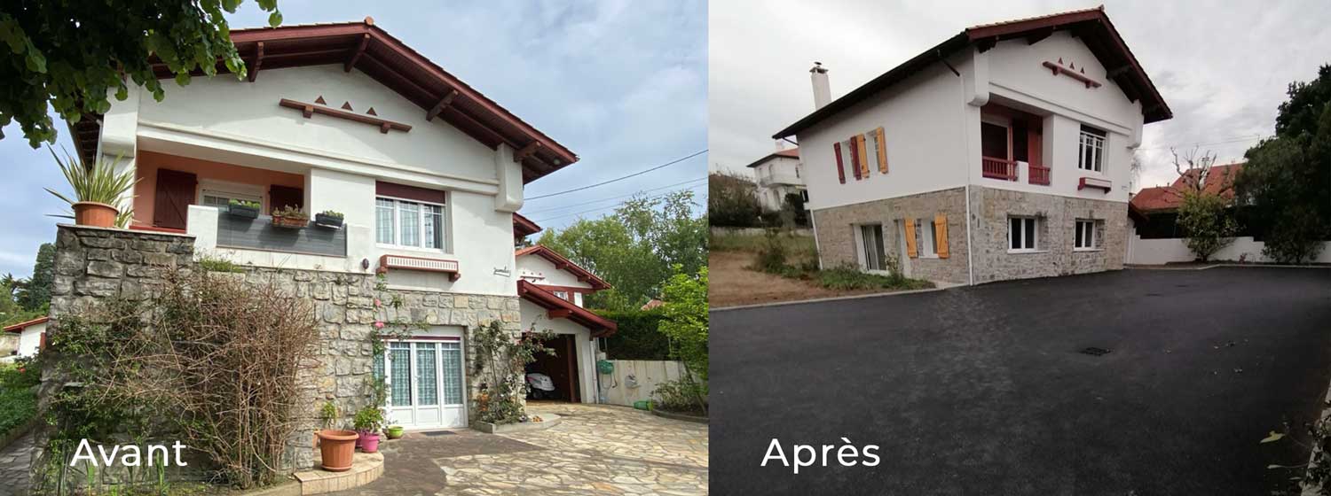 Façade avant rénovation